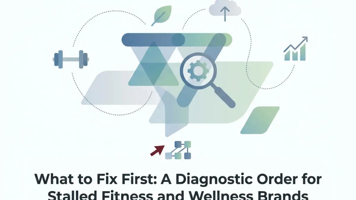 Professional header image for step-by-step guide: What to Fix First: A Diagnostic Order for Stalled Fitness...