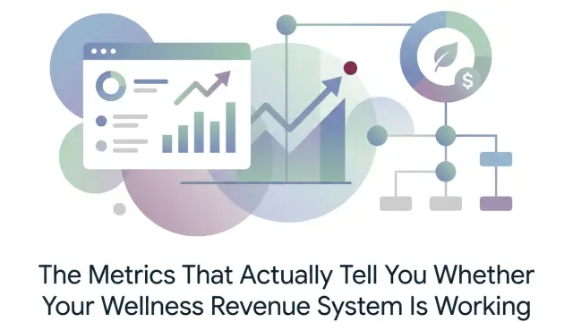 Professional header image for educational tutorial: The Metrics That Actually Tell You Whether Your Wellness ...