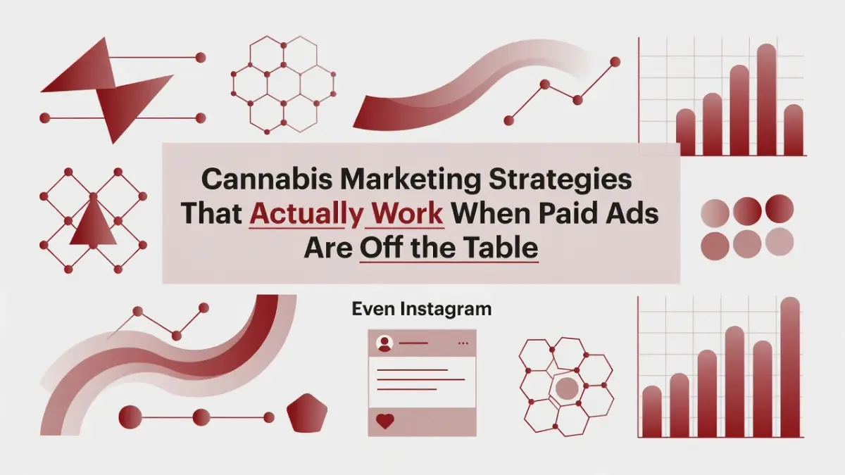 Professional header image for list-based article: Cannabis Marketing Strategies That Actually Work When Pai...
